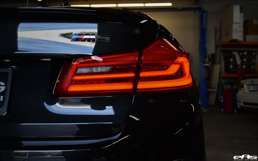 Детали экстерьера BMW M5 Black Spphire Metallic by EAS (F90) 2018 года  (фото 8 из 8)